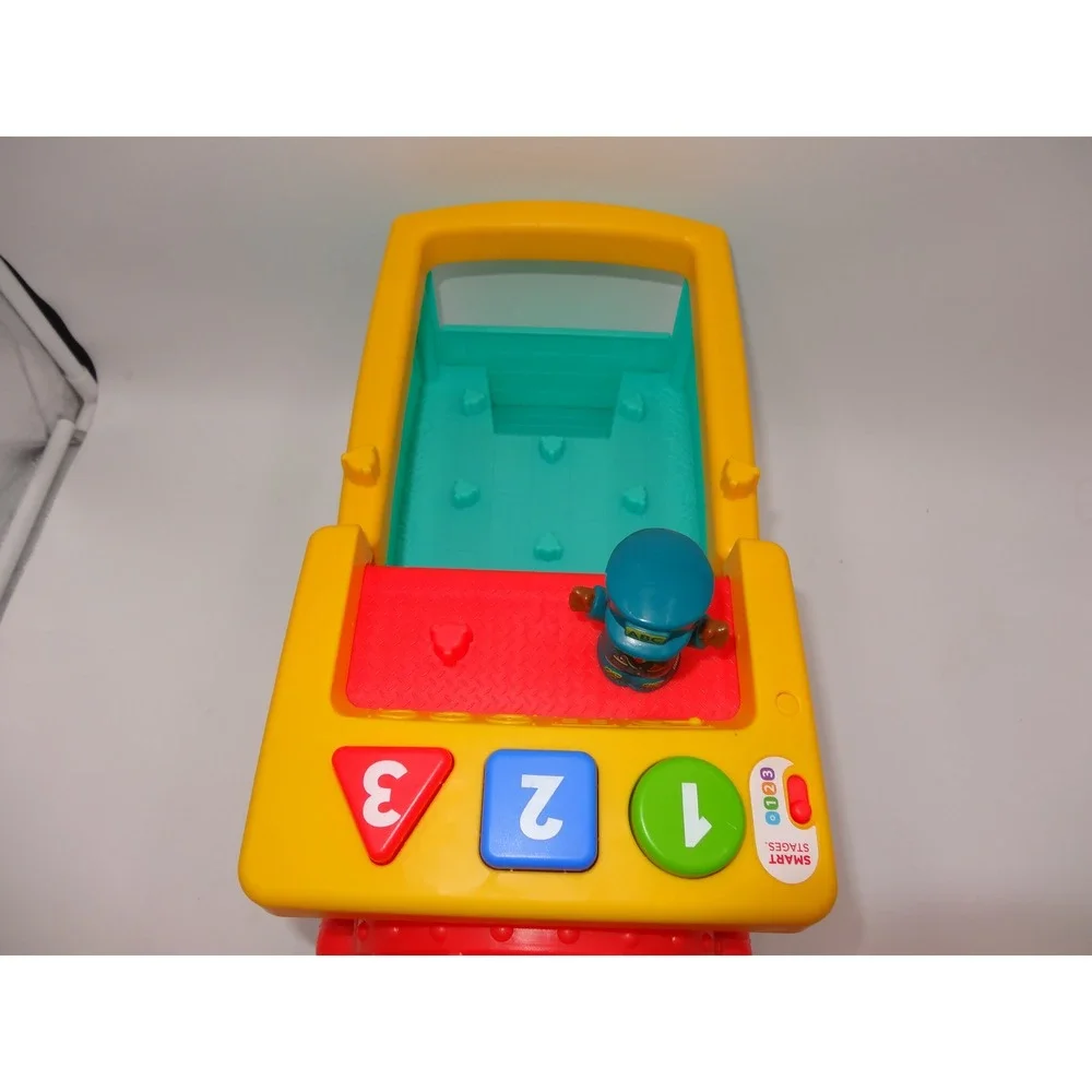 Fisher Price Little People Big ABC Animal Train Red Blue Yellow Toy with Figure